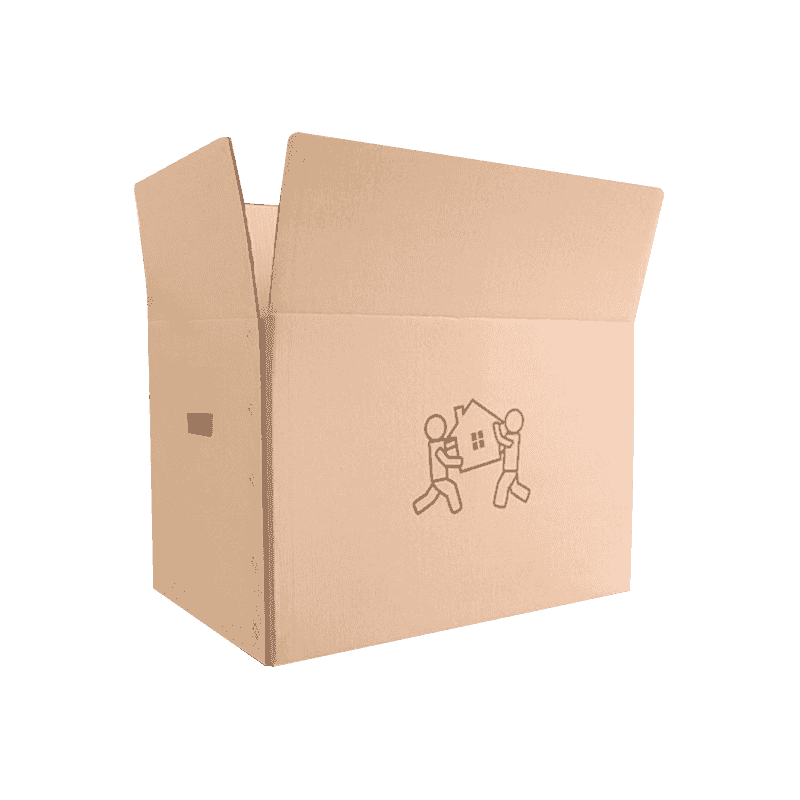 段ボール輸送箱の移動