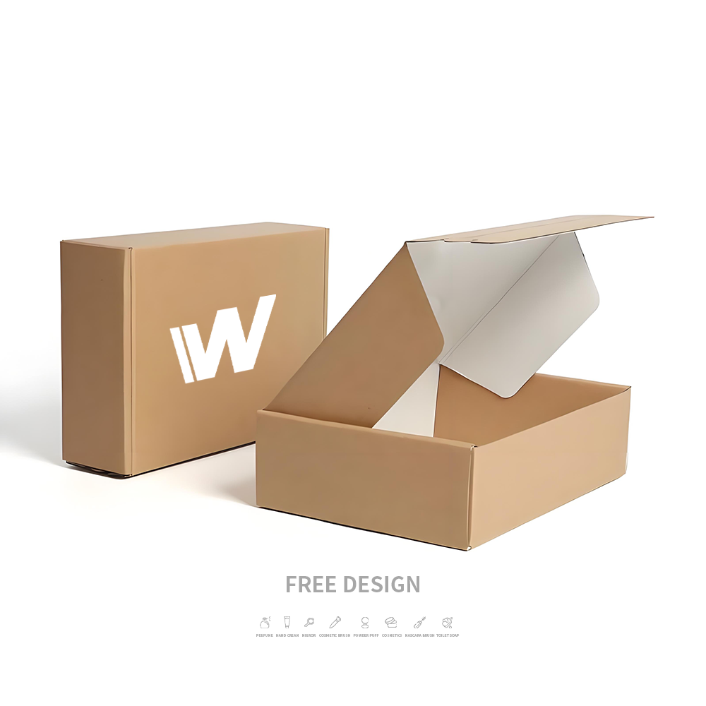 段ボール製の折りたたみ輸送箱